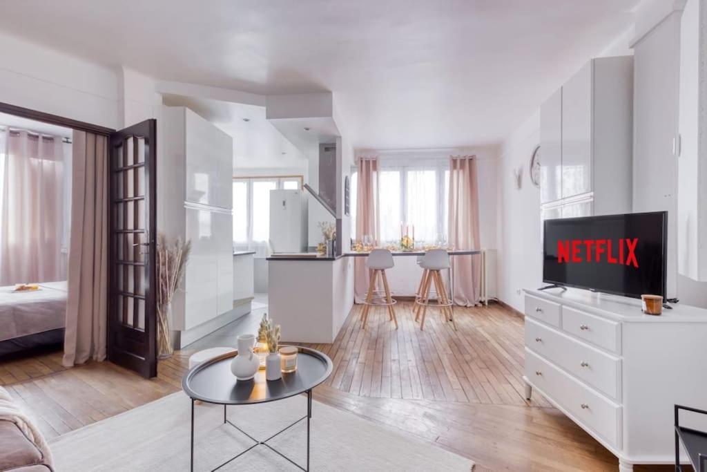 Le Versaillais Gare/Chateau/Wifi/Netflix Versailles Luaran gambar